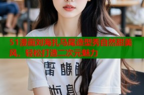 51漫画刘海扎马尾造型秀自然甜美风，轻松打造二次元魅力