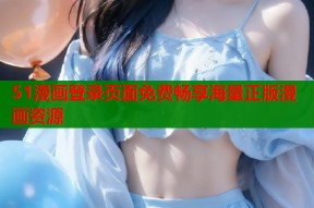 51漫画登录页面免费畅享海量正版漫画资源