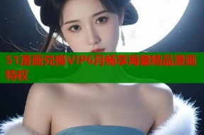 51漫画兑换VIP6月畅享海量精品漫画特权